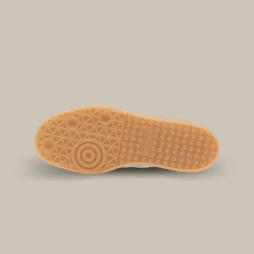 La semelle de la Adidas Sambae Almost Blue en caoutchouc.