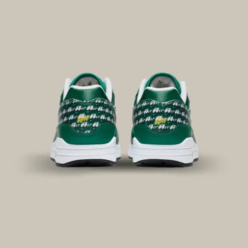 L'arrière de la Nike Air Max 1 Limeade (2020).