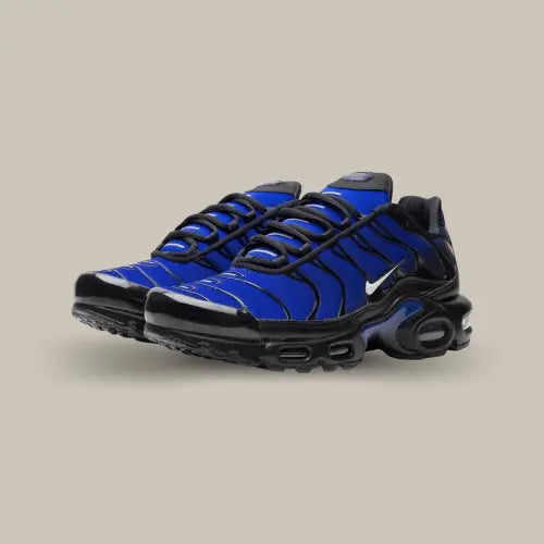 Découvrez la Nike Air Max Plus Premium Black Racer Blue, une icône revisitée qui mêle audace et sophistication. Avec son dégradé de bleu électrique contrastant sur une base noire élégante, cette Air Max TN incarne le parfait équilibre entre style urbain et performance. Conçue avec la technologie Tuned Air, elle offre un confort incomparable et un amorti optimal à chaque pas. Les superpositions en TPU emblématiques renforcent le look futuriste, tandis que la semelle extérieure robuste assure une adhérence.