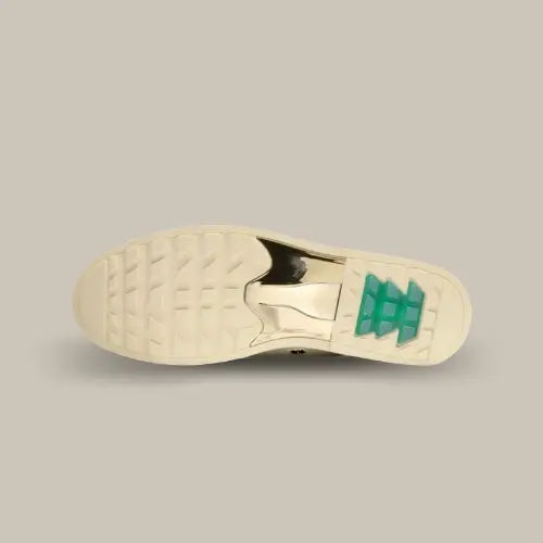 Semelle extérieure de la Nike Air Max RK61 Air Afrique Coconut Milk – design innovant avec unité Air verte, sneaker disponible sur Offsneakz.