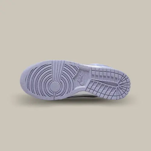 Semelle Nike Dunk Low Next Nature Lilac vue dessous lilas sur Offsneakz