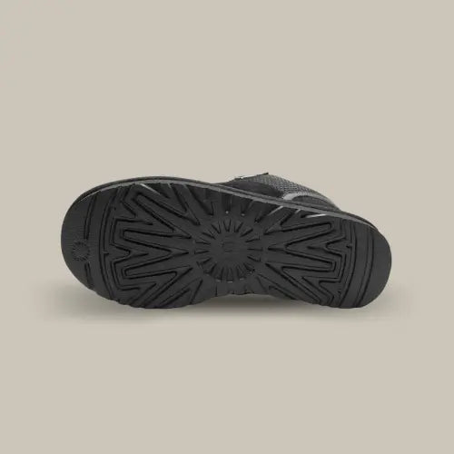 La semelle de la UGG Lowmel Black en EVA de couleur noir.