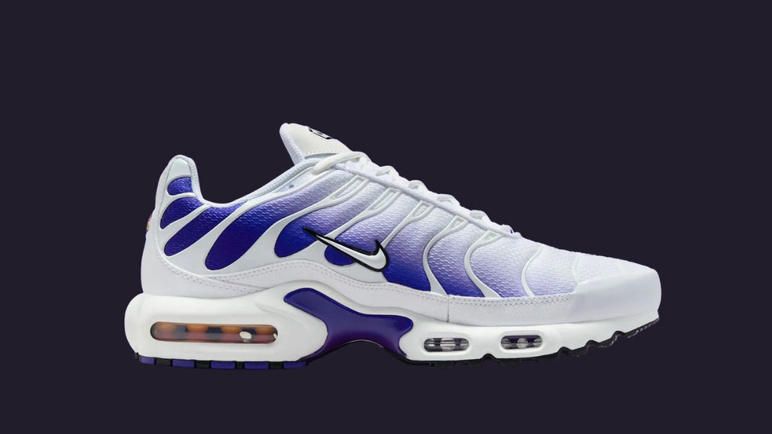 J’ai découvert cette Nike Air Max Plus pour l’été : la version “Wild Grape” a tout pour devenir la paire incontournable de la saison
