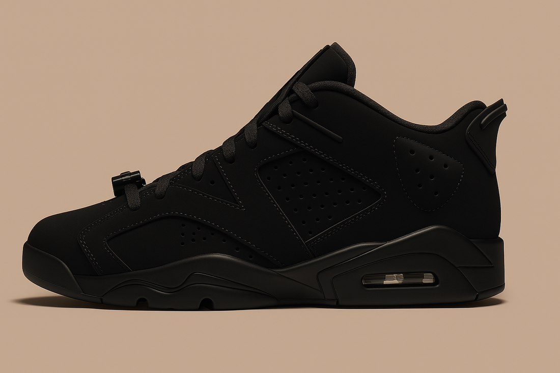 Air Jordan 6 Low “Blackout” : la future star 100% noire qui fait déjà tourner les têtes