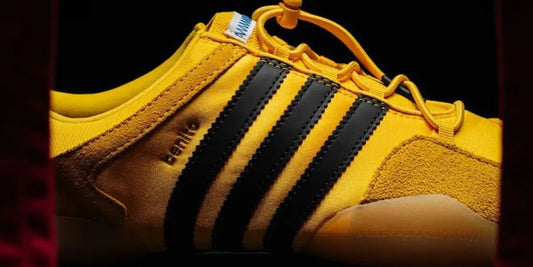 Adidas Ballerina Bad Bunny Bold Gold : Quand le streetwear chausse ses pointes