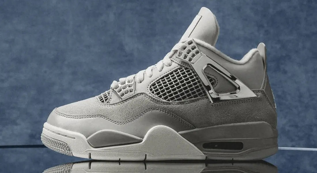 Photo de la Air Jordan 4 Frozen Moments pour l'article de blog : "La Air Jordan 4 Frozen Moments : Le Must-Have de cet hiver