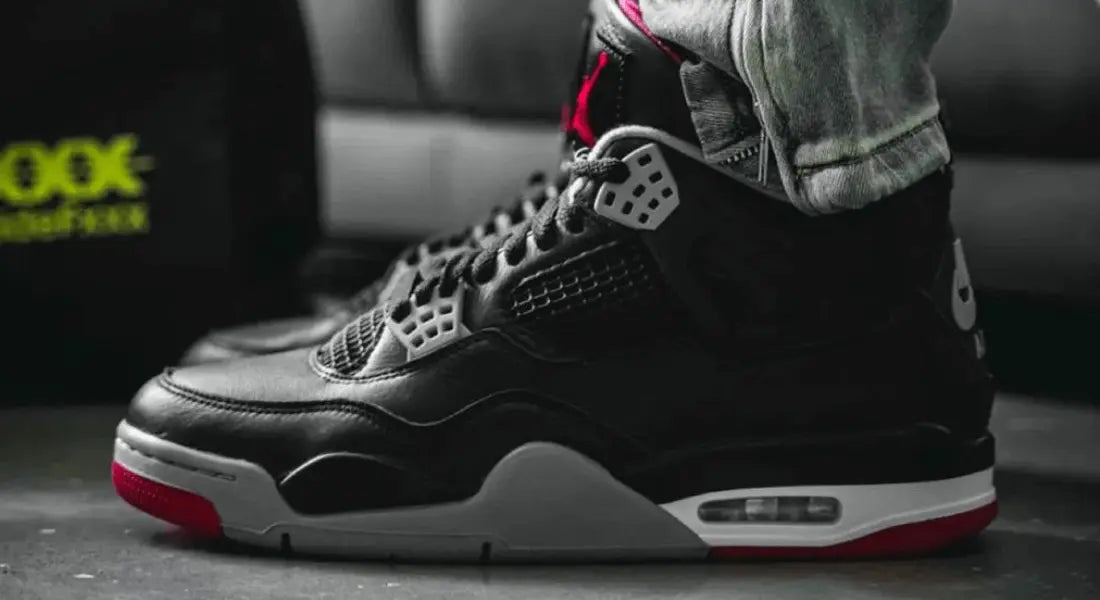 Image de présentation de l'article de blog "La Air Jordan 4 Bred revient dans une version Reimagined"