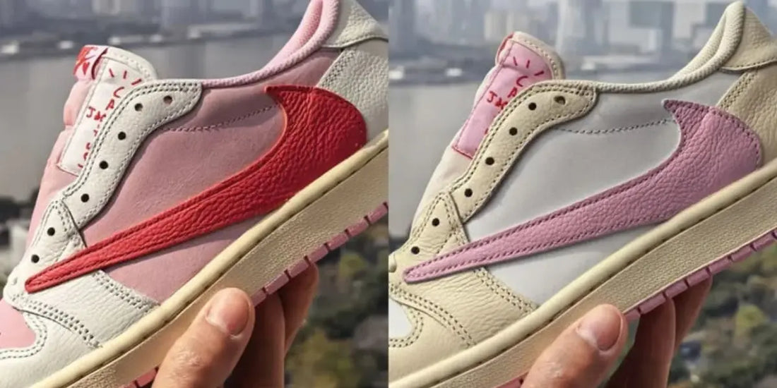 Air Jordan 1 Low Travis Scott Shy Pink ou Tropical Pink : quelle version choisir ?