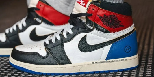 Air Jordan 1 Retro High OG SP Fragment x Union LA Varsity Red Sport Royal : le trio qui réveille la Jordan 1