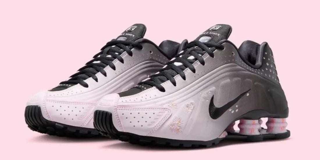 Nike Shox R4 Sakura : La paire qui fait fleurir ton style 🌸