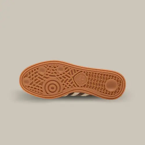La semelle en gomme de caoutchouc de la Adidas Handball Spezial Earth Strata