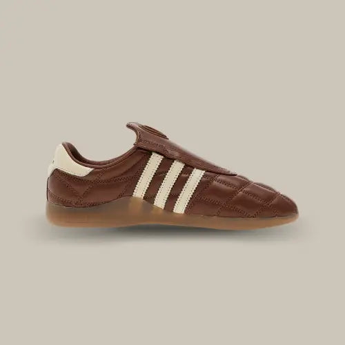 Adidas Taekwondo Mei Preloved Brown Cream White vue de profil intérieur - Offsneakz