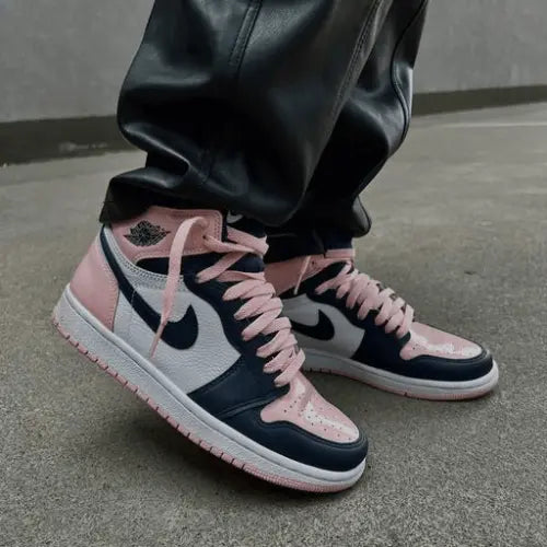 Sneakers Air Jordan Rose Et Bleu Pastel Jordan Bleu Et Rose Jordan