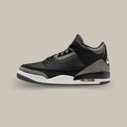 Air Jordan 3 Retro Levi’s Black vue latérale extérieure collaboration Jordan Levi’s – Offsneakz