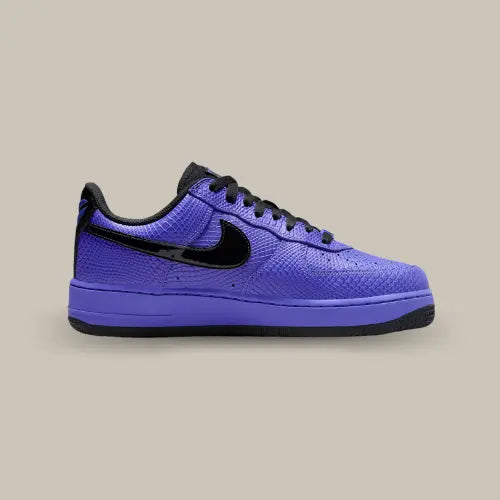 Nike Air Force 1 Low Protro Kobe Bryant x FC Barcelona Persian Violet – sneaker violette avec swoosh noir et semelle contrastée, disponible sur Offsneakz.