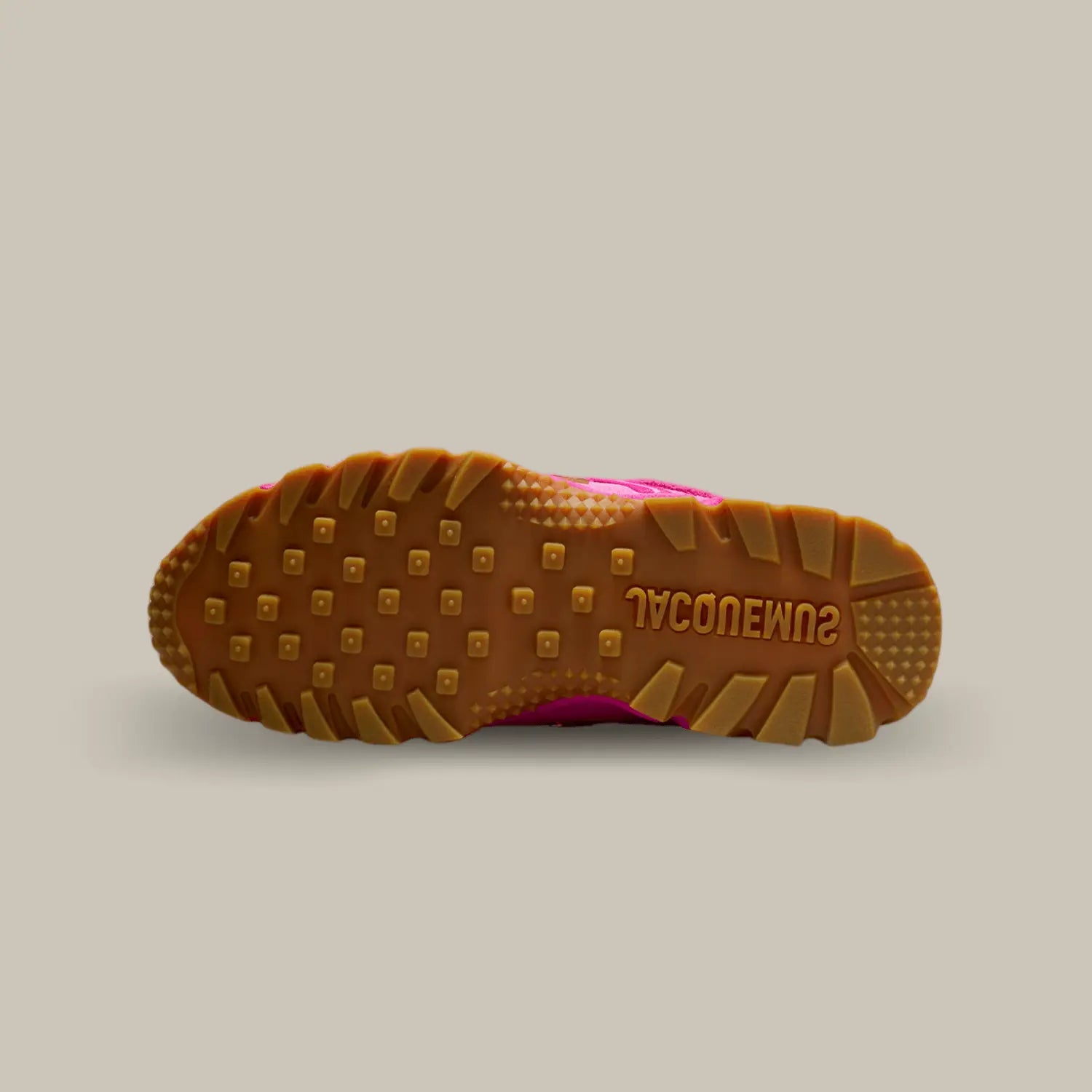 La semelle de la Nike Air Humara LX Jacquemus Rose de couleur marron.