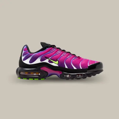 Nike Air Max Plus Rebellious Air Fireberry vue de profil intérieur - Offsneakz