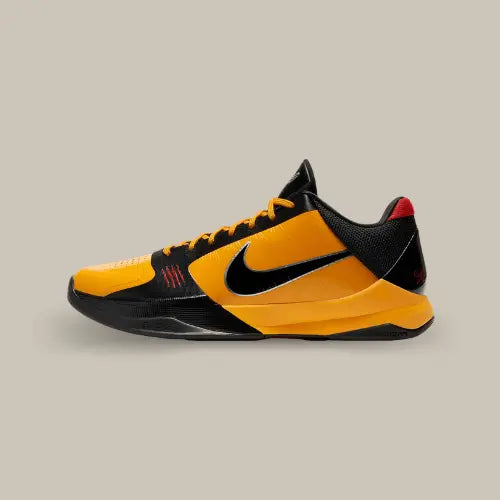 Nike et le défunt Kobe Bryant dévoile une paire hommage à Bruce Lee, la Nike Kobe 5 Protro Bruce Lee.