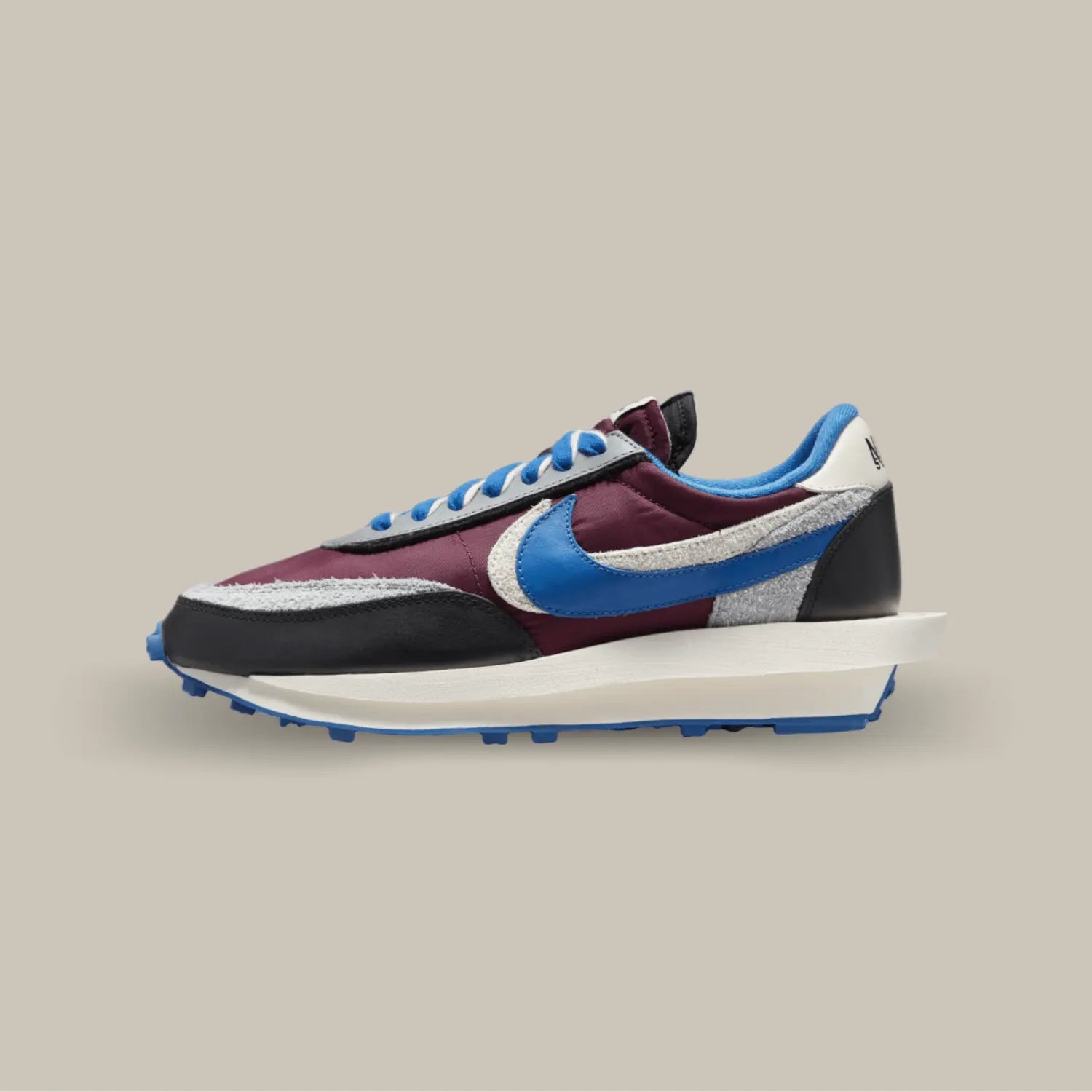 HOT Nike Waffle Nike Sacai Undercover Maroon Nike LD Waffle