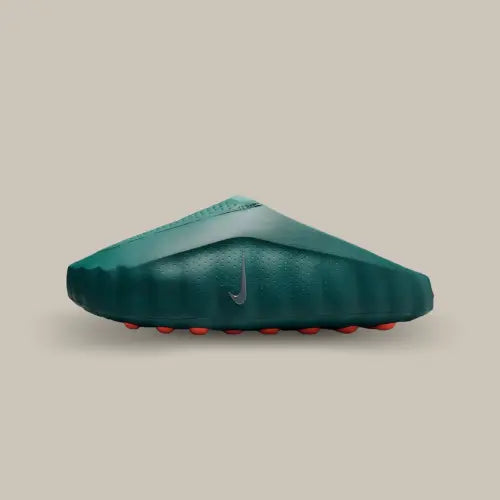 Nike Mind 001 Slide Mineral Slate avec Swoosh chromé vue extérieure – Offsneakz