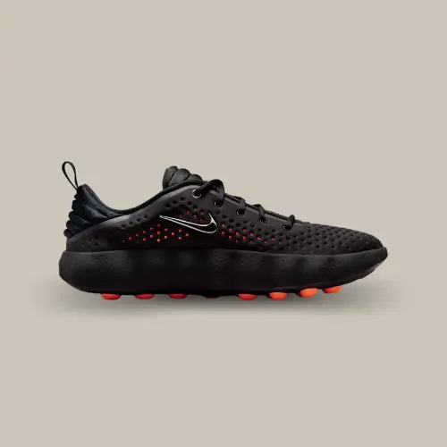 Nike Mind 002 Black Hyper Crimson vue latérale intérieure semelle innovante – Offsneakz