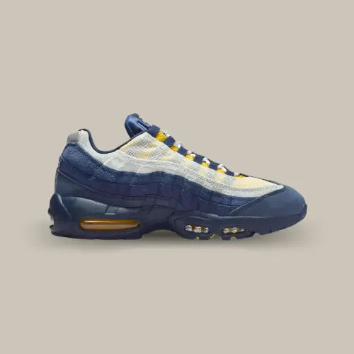 Nike SB Air Max 95 x Eric Koston Obsidian Speed Yellow vue latérale droite – Offsneakz.