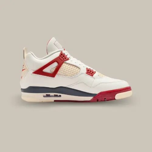 Air Jordan 4 Retro OG Nigel Sylvester Brick By Brick avec unité Air visible et détails exclusifs - Offsneakz.