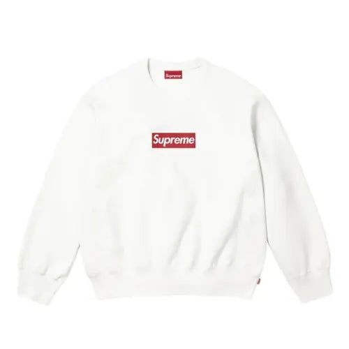 ChatGPT a dit :

Sweat Supreme Washed Box Logo blanc avec logo Box rouge, coupe décontractée en coton premium, style streetwear iconique et minimaliste. Disponible sur Offsneakz.